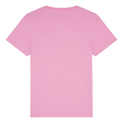 MAISON KITSUNE W FOX HEAD PATCH REGULAR TEE SHIRT-PINK