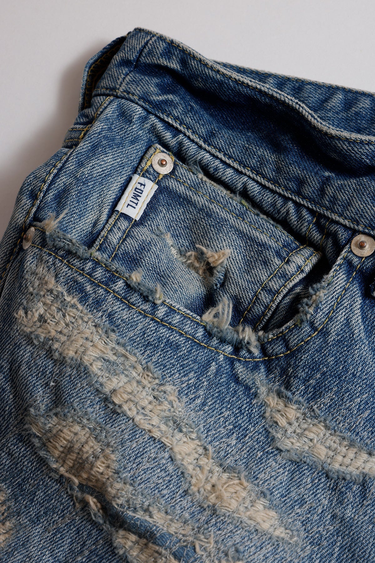 FUNDAMENTAL WIDE FIT DENIM CS136-INDIGO