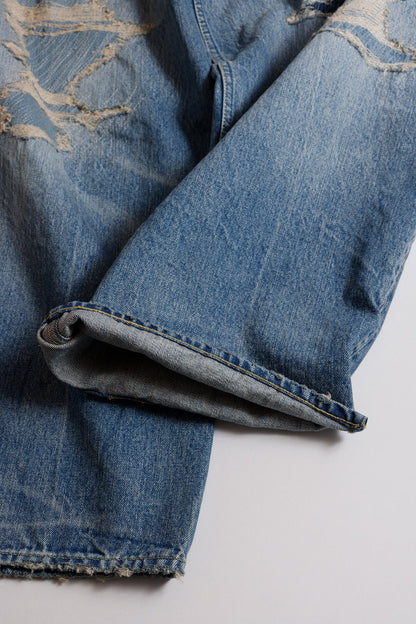 FUNDAMENTAL WIDE FIT DENIM CS136-INDIGO