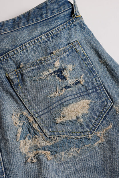 FUNDAMENTAL WIDE FIT DENIM CS136-INDIGO