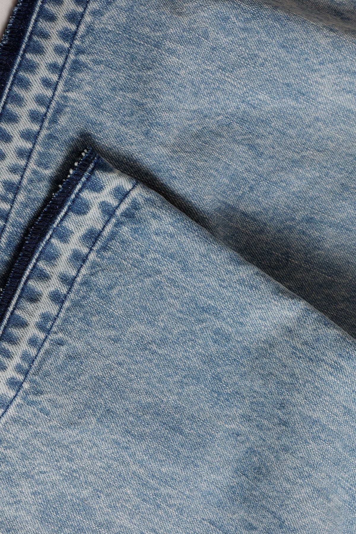 FUNDAMENTAL <WOMENS FIT> FLARE DENIM LIGHT WASH-INDIGO