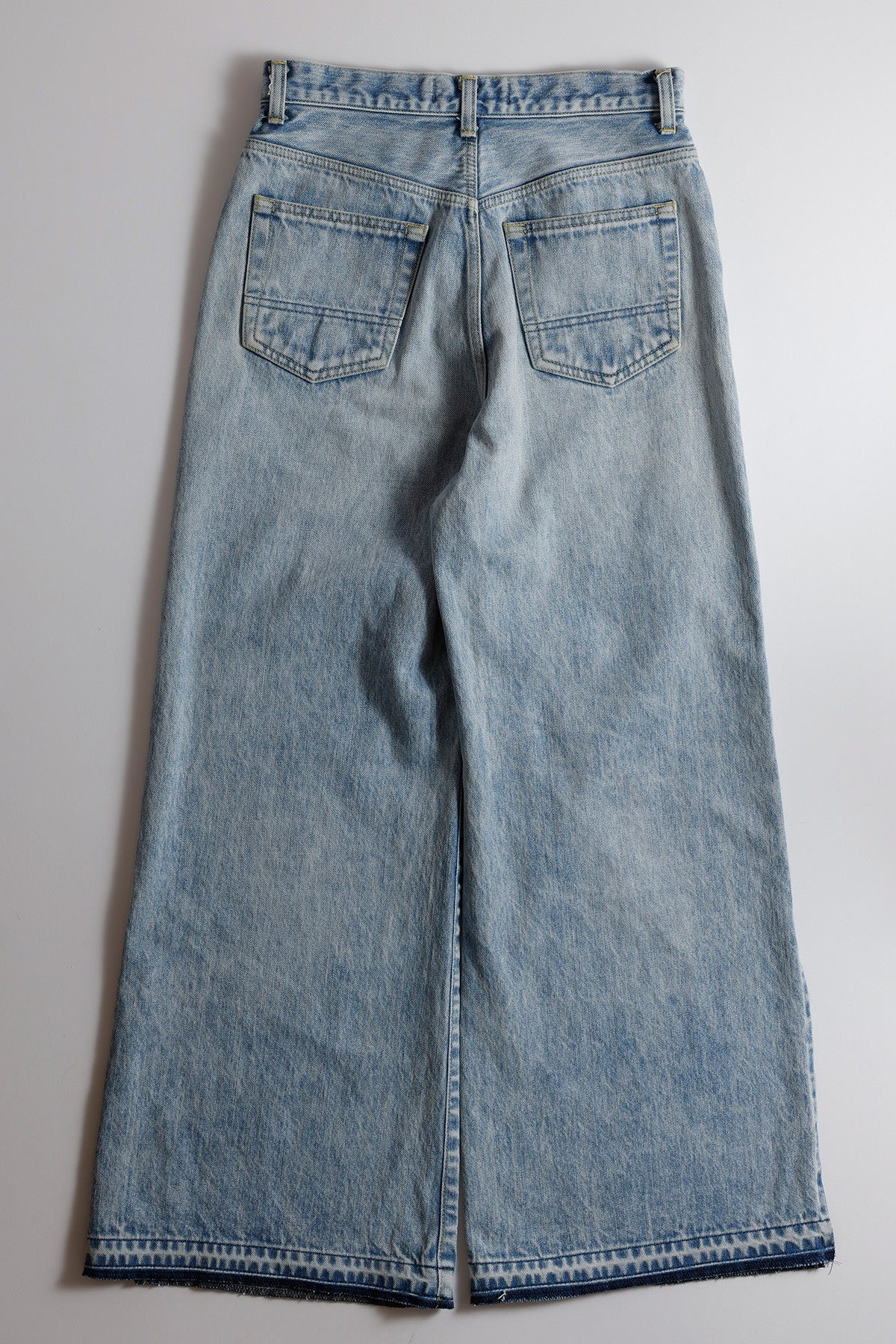FUNDAMENTAL <WOMENS FIT> FLARE DENIM LIGHT WASH-INDIGO