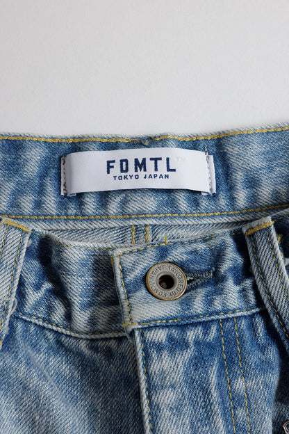 FUNDAMENTAL <WOMENS FIT> FLARE DENIM LIGHT WASH-INDIGO