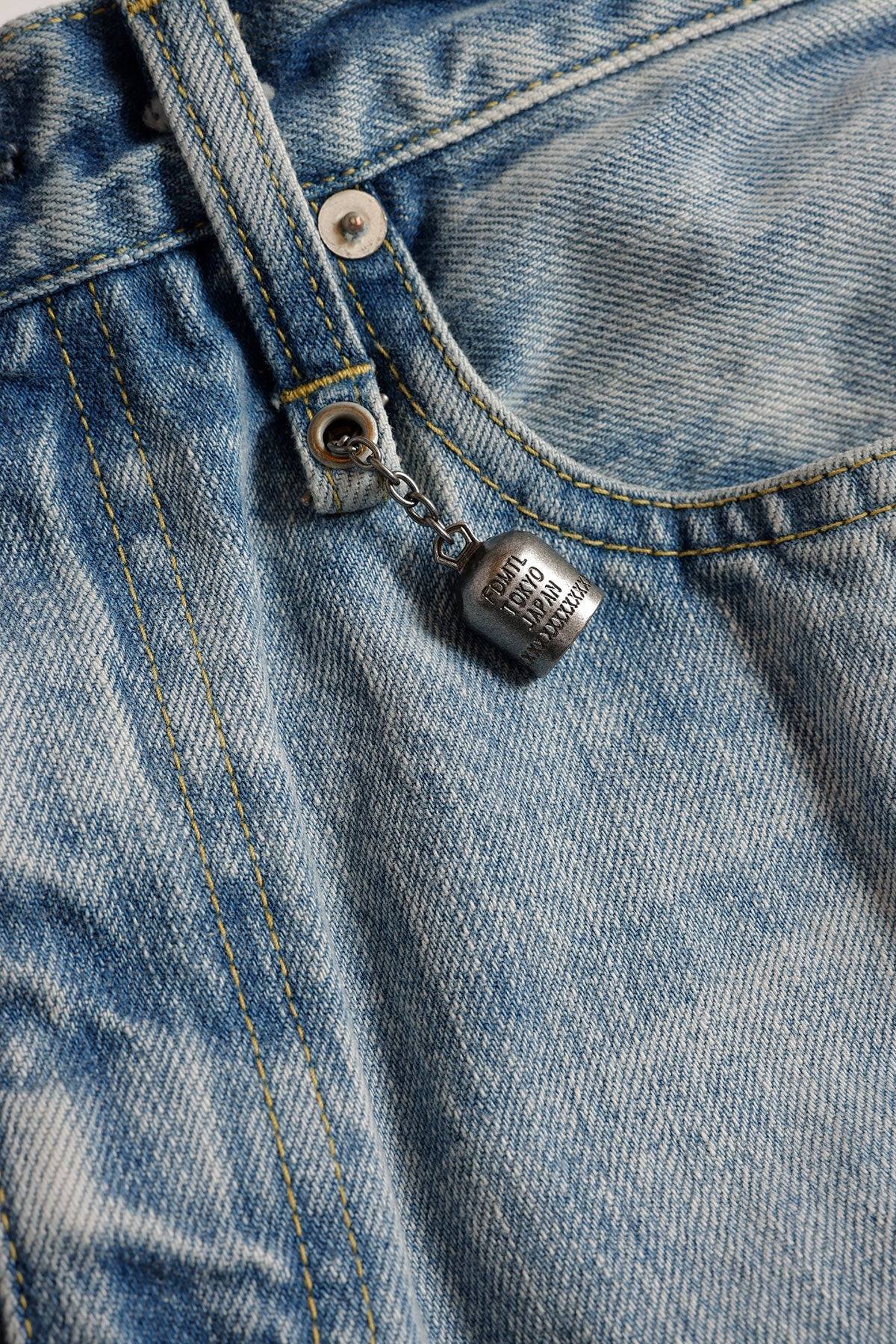 FUNDAMENTAL <WOMENS FIT> FLARE DENIM LIGHT WASH-INDIGO