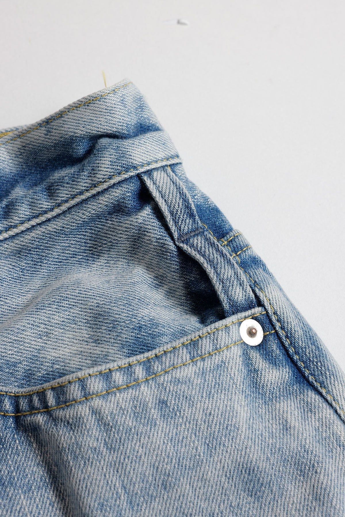 FUNDAMENTAL <WOMENS FIT> FLARE DENIM LIGHT WASH-INDIGO