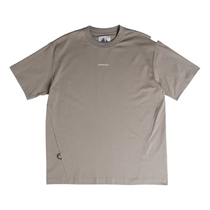 NINE POINT NINE WORLD JORUNEY CIRCLE S/S TEE-KHAKI