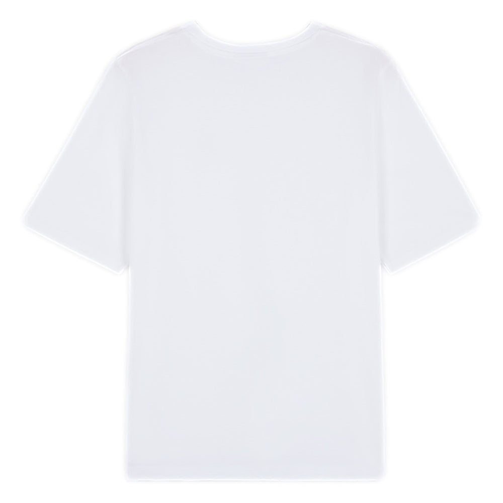 MAISON KITSUNE W SPEEDY FOX PATCH COMFORT TEE-SHIRT-WHITE