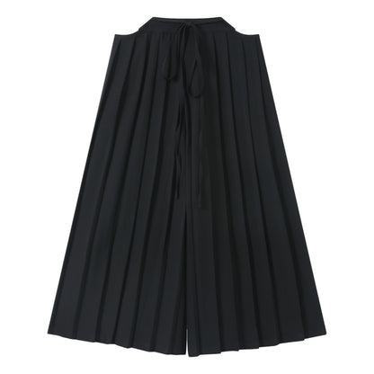 OPEN DIALOGUE W WIDE LEG PANT-BLACK