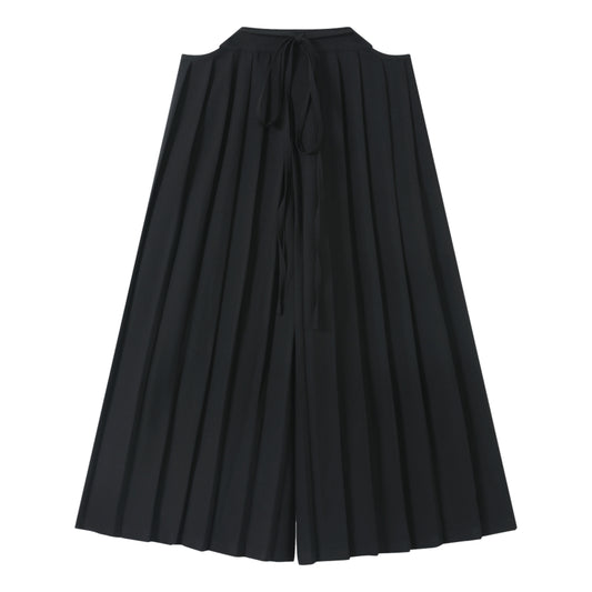 OPEN DIALOGUE W WIDE LEG PANT-BLACK