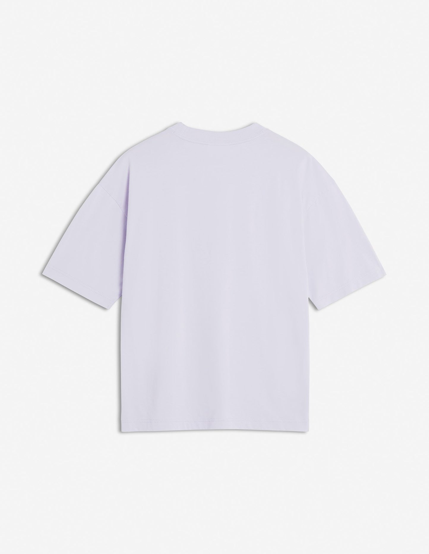 MAISON KITSUNE W YOGA FOX BOXY TEE-SHIRT-SOFT MAUVE
