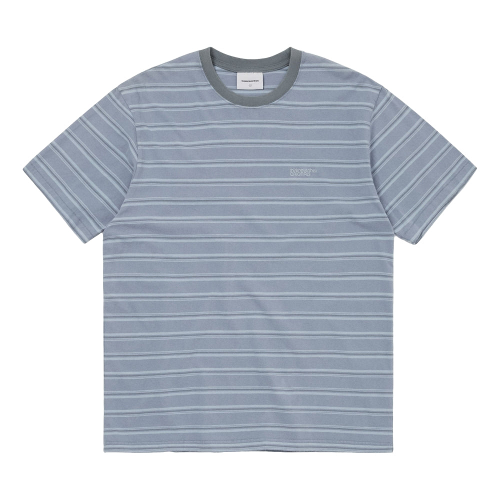 THIS IS NEVER THAT WASHED STRIPED TEE-GREY
