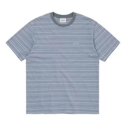 THIS IS NEVER THAT WASHED STRIPED TEE-GREY