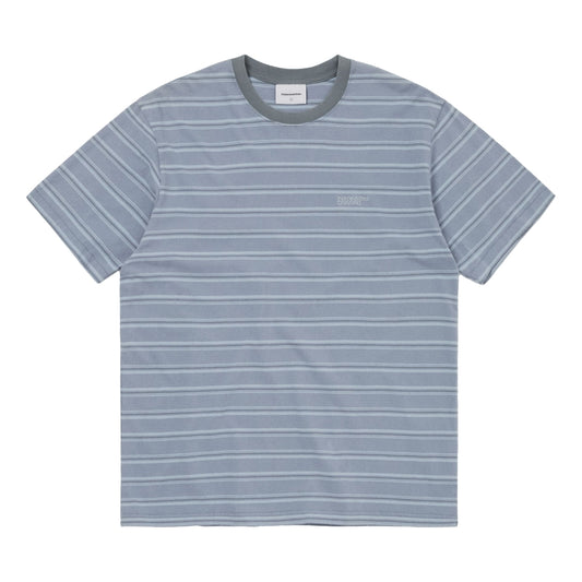 THIS IS NEVER THAT WASHED STRIPED TEE-GREY