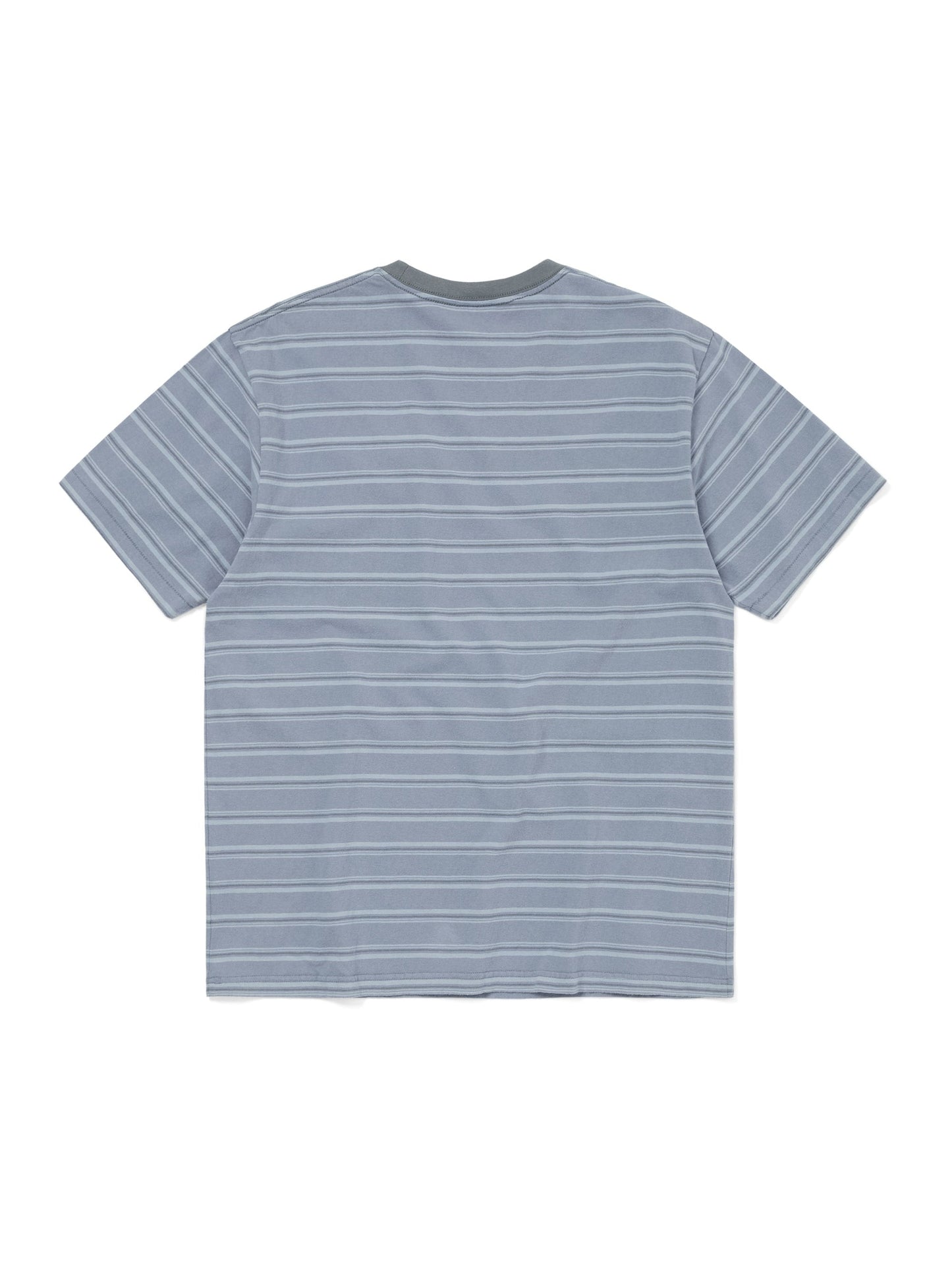 THIS IS NEVER THAT WASHED STRIPED TEE-GREY