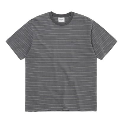 THIS IS NEVER THAT WASHED STRIPED TEE-BLUE