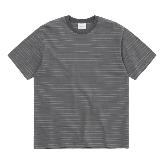 THIS IS NEVER THAT WASHED STRIPED TEE-BLUE
