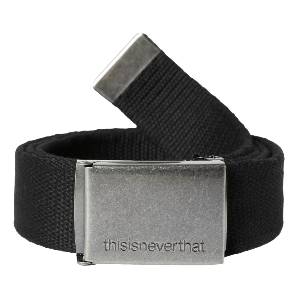 THIS IS NEVER THAT WEB BELT-BLACK