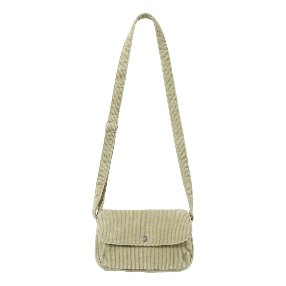 WIDE WALE CORD SHOULDER BAG