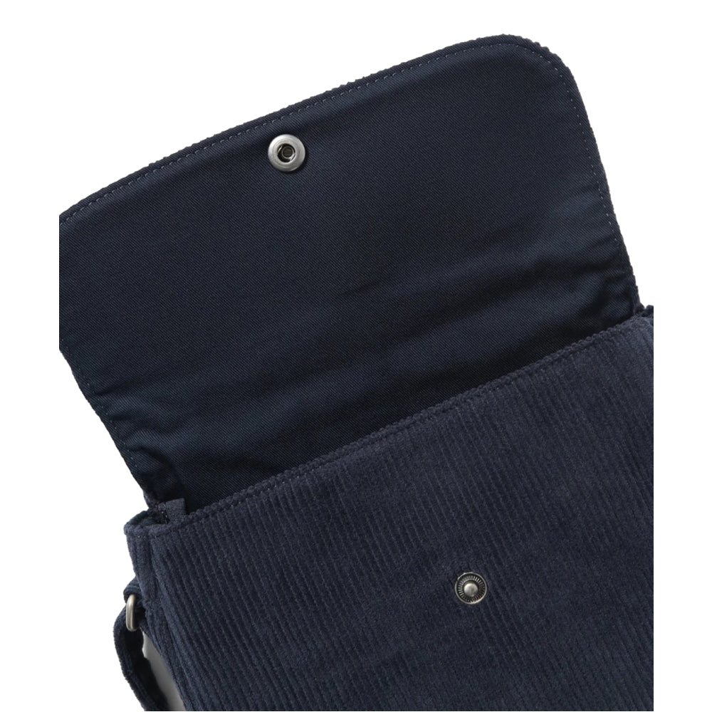 WIDE WALE CORD SHOULDER BAG