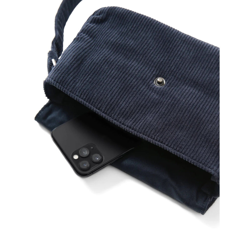 WIDE WALE CORD SHOULDER BAG