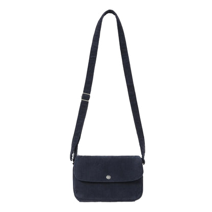 WIDE WALE CORD SHOULDER BAG