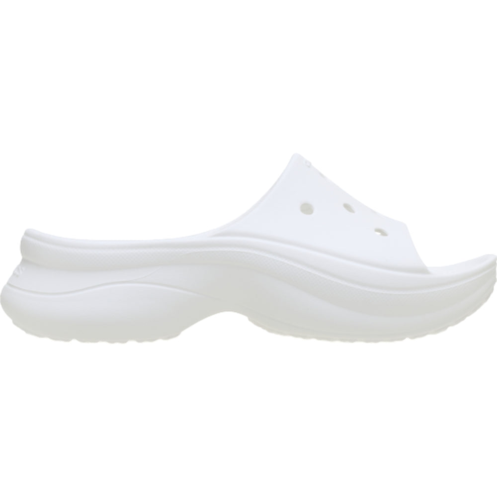 CROCS WOMEN'S BAE SLIDE-WHITE
