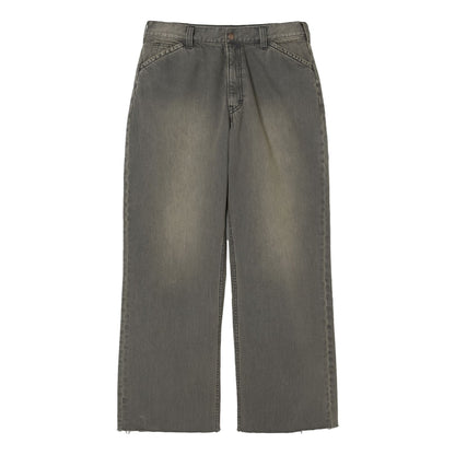 N.HOOLYWOOD X BIG MAC DENIM PANTS-CHARCOAL