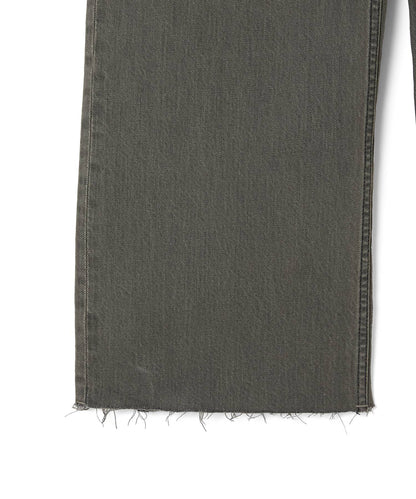 N.HOOLYWOOD X BIG MAC DENIM PANTS-CHARCOAL