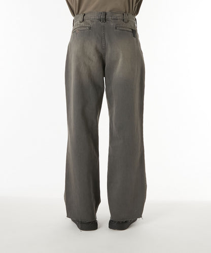 N.HOOLYWOOD X BIG MAC DENIM PANTS-CHARCOAL