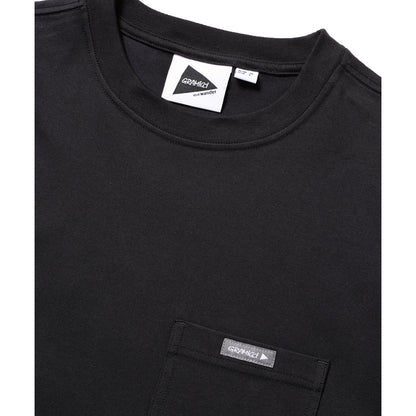 AND WANDER X GRAMICCI BACKPRINT TEE-BLACK