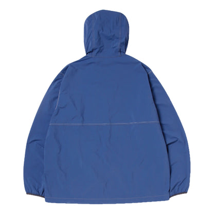 AND WANDER X GRAMICCI BRUSHED NYLON JACKET-BLUE