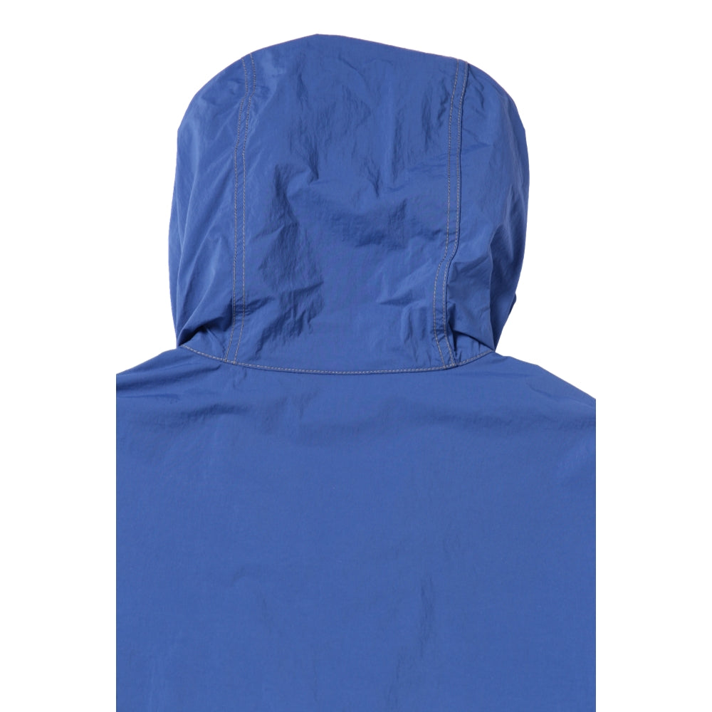 AND WANDER X GRAMICCI BRUSHED NYLON JACKET-BLUE