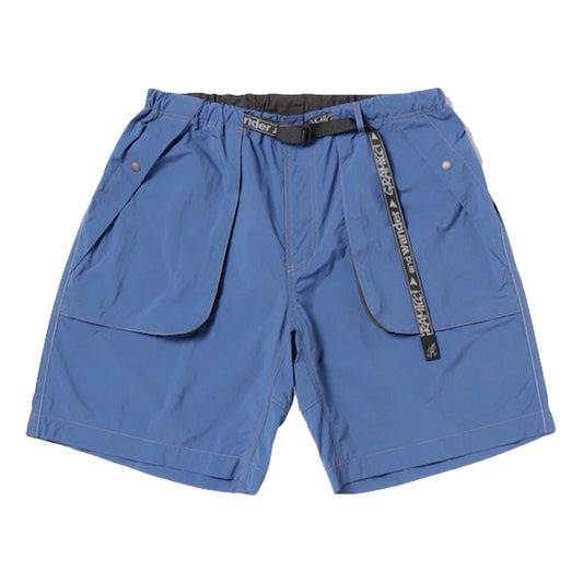 AND WANDER X GRAMICCI BRUSHED NYLON SHORT-BLUE