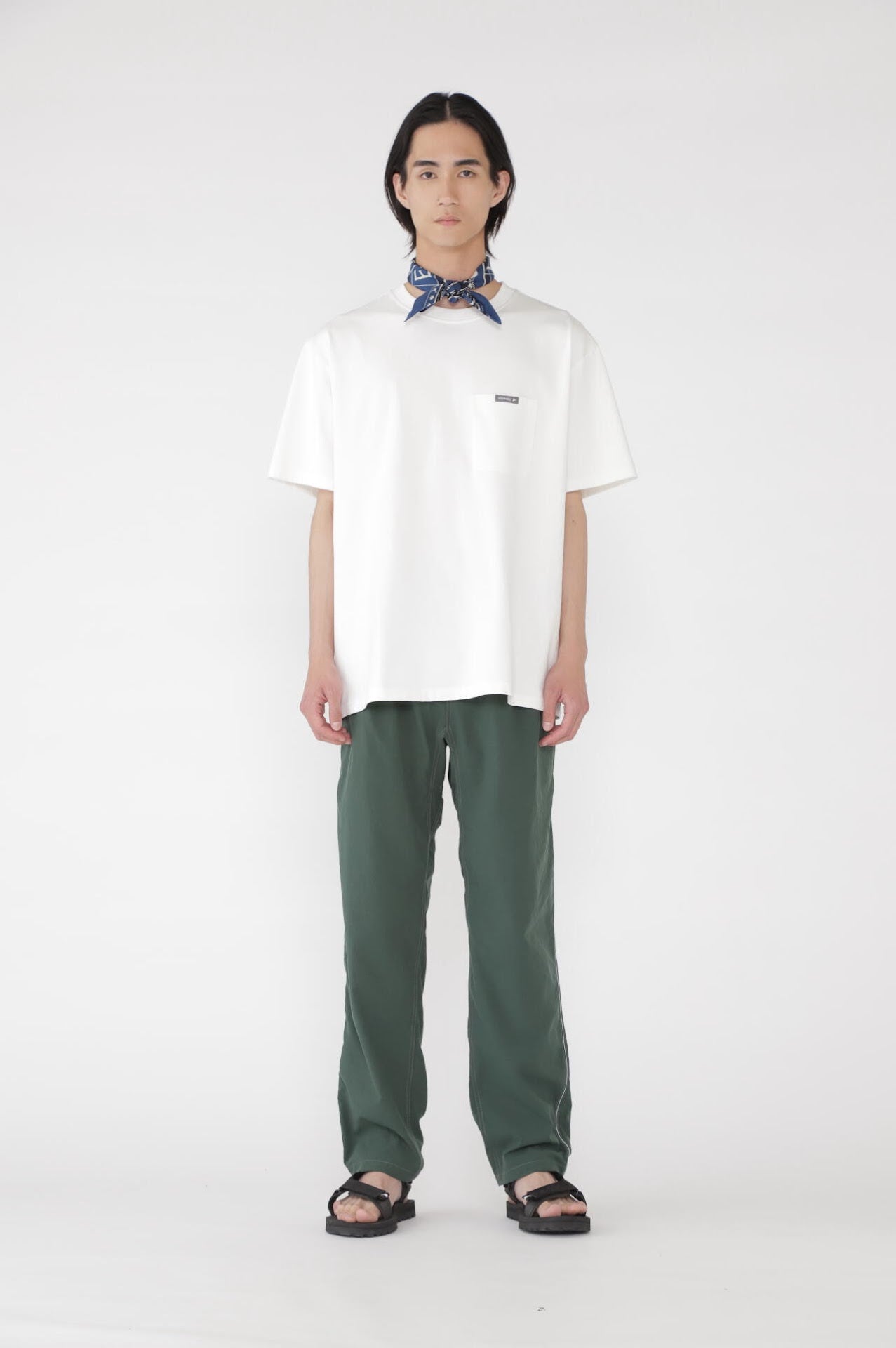 AND WANDER X GRAMICCI M NYLON CLIMBING PANT-GREEN