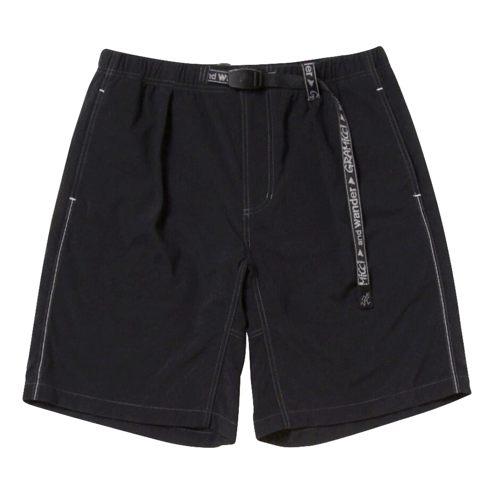 AND WANDER X GRAMICCI M NYLON G-SHORT-BLACK