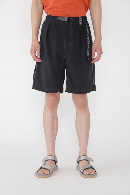 AND WANDER X GRAMICCI M NYLON G-SHORT-BLACK