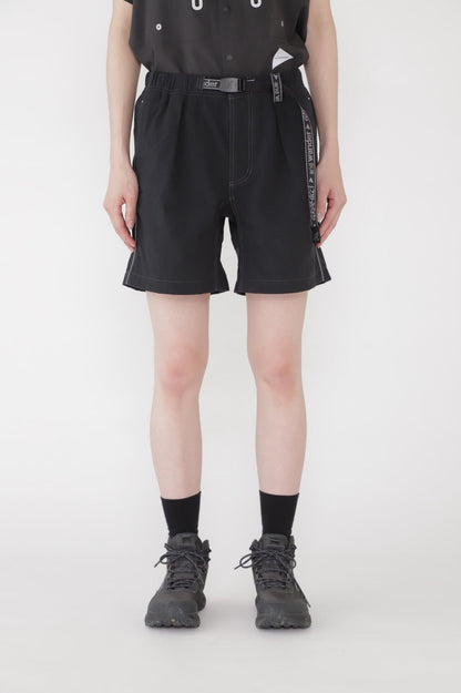 AND WANDER X GRAMICCI W NYLON G-SHORT-BLACK