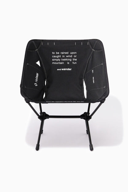 AND WANDER X HELINOX FOLDING CHAIR ONE-BLACK