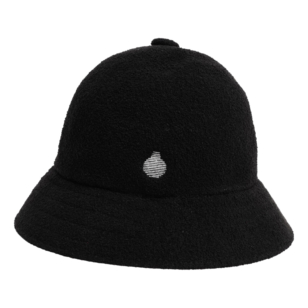 OPEN DIALOGUE X KANGOL BERMUDA CASUAL-BLACK