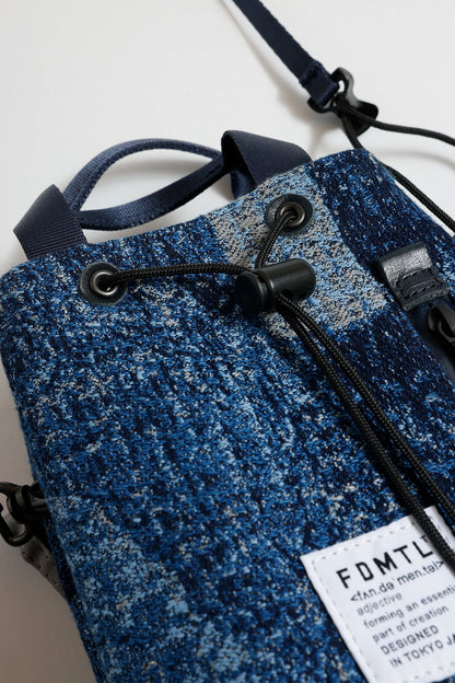 FUNDAMENTAL X MASTER-PIECE DRAWSTRING BAG-BORDO