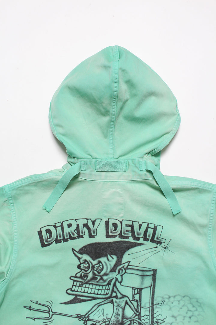 BOWWOW X SKETCH DEVEIL SALAGE PARKA AGED-GREEN