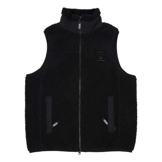 OPEN DIALOGUE X WILD THINGS BOA VEST-BLACK