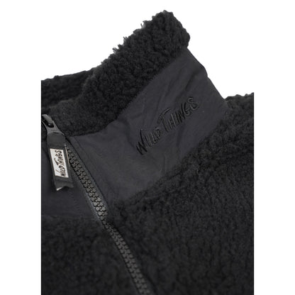 OPEN DIALOGUE X WILD THINGS BOA VEST-BLACK