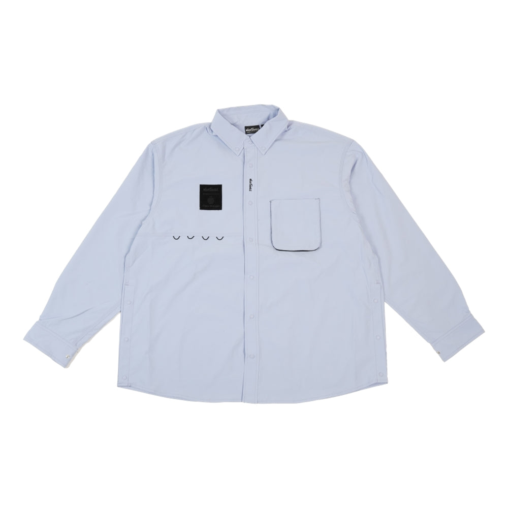 OPEN DIALOGUE X WILD THINGS WT LOGGER SHIRT-BLUE