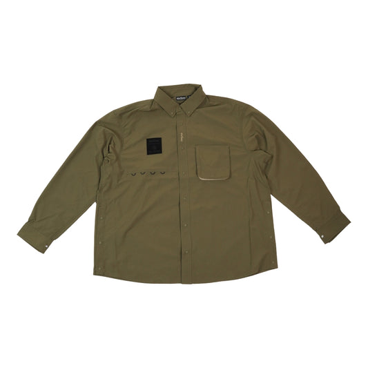OPEN DIALOGUE X WILD THINGS WT LOGGER SHIRT-OLIVE
