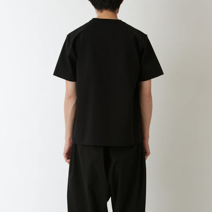 WHITE MOUNTAINEERING ZIP POCKET T-SHIRT-BLACK