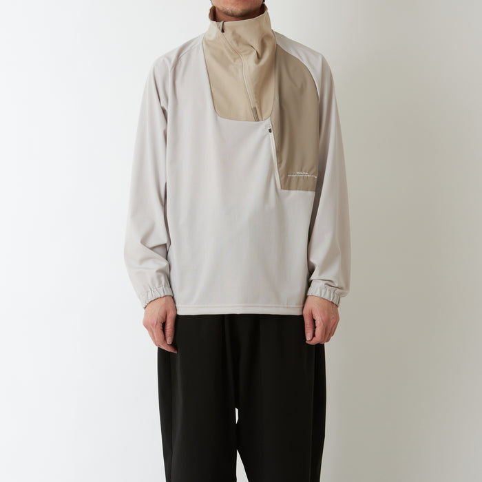 WHITE MOUNTAINEERING ZIP PULLOVER-IVORY