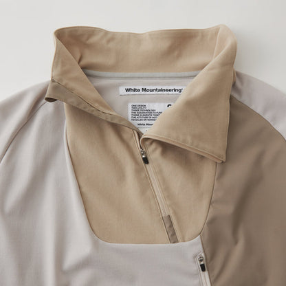 WHITE MOUNTAINEERING ZIP PULLOVER-IVORY