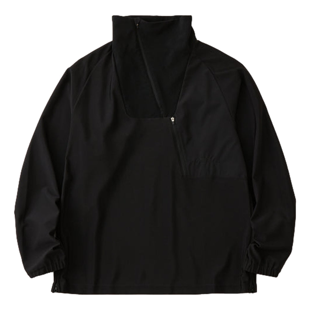 WHITE MOUNTAINEERING ZIP PULLOVER-BLACK