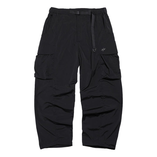 NINE POINT NINE ELEMENT 3D POCKET PANTS-BLACK